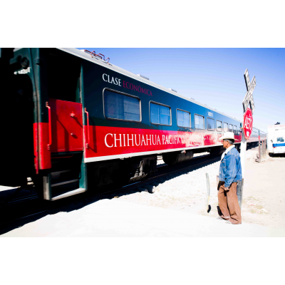 „Chihuahua Pacifico, San Juanito”. Iš ciklo „Mexico“